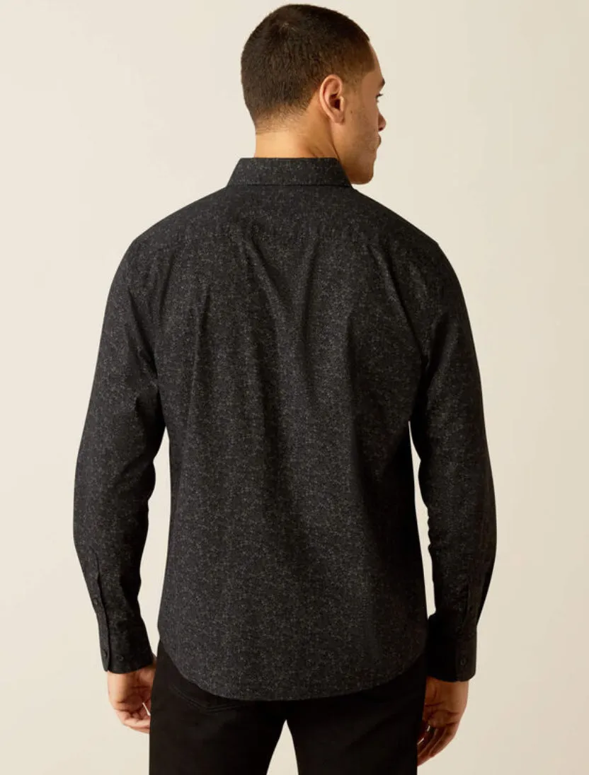 Men’s Ariat Marcel Black Modern Fit Shirt
