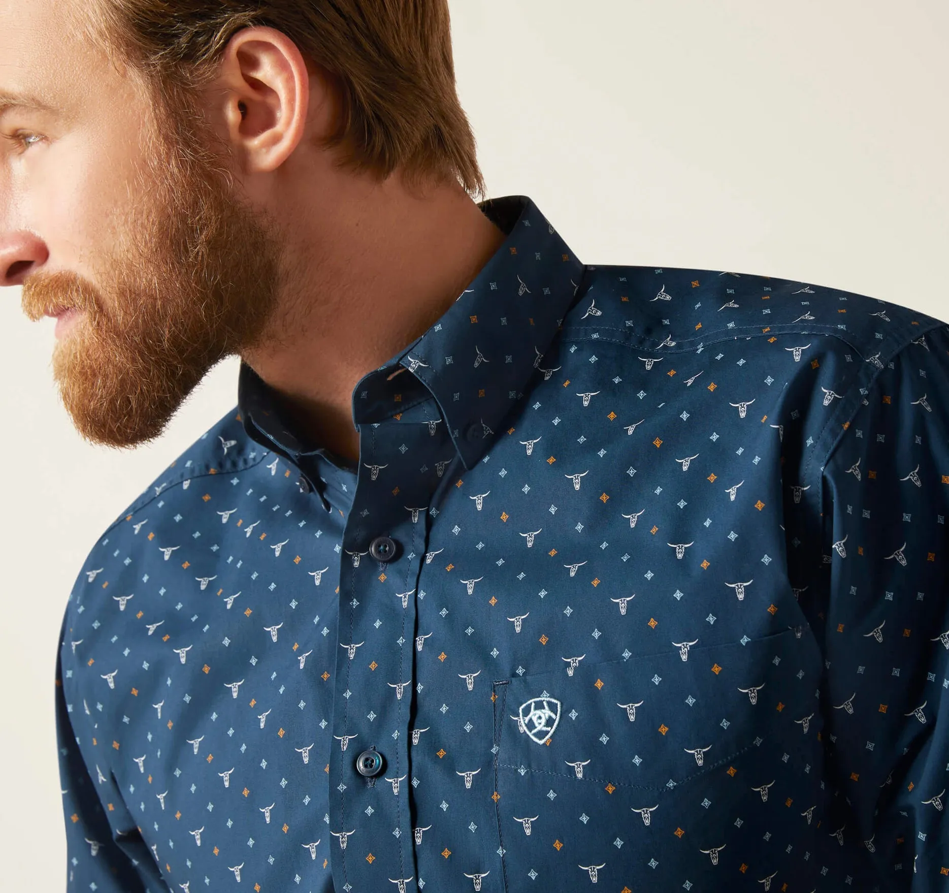 Men’s Ariat Moonlit Ocean Gavyn Fitted Shirt