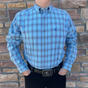 Men’s Ariat Sky Blue Pro Granger Classic Fit Shirt