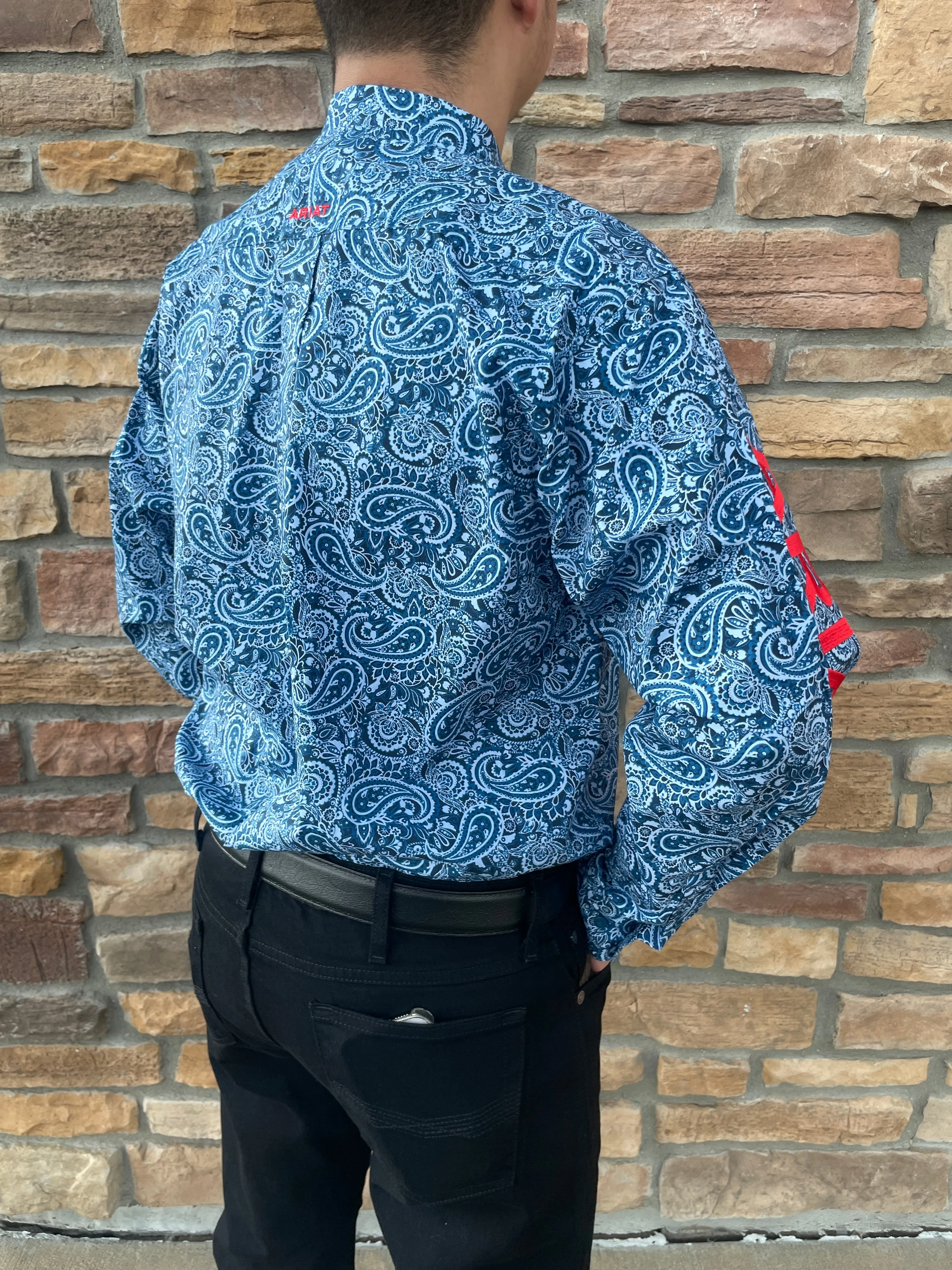 Men’s Ariat Team Wayde Classic Fit Shirt