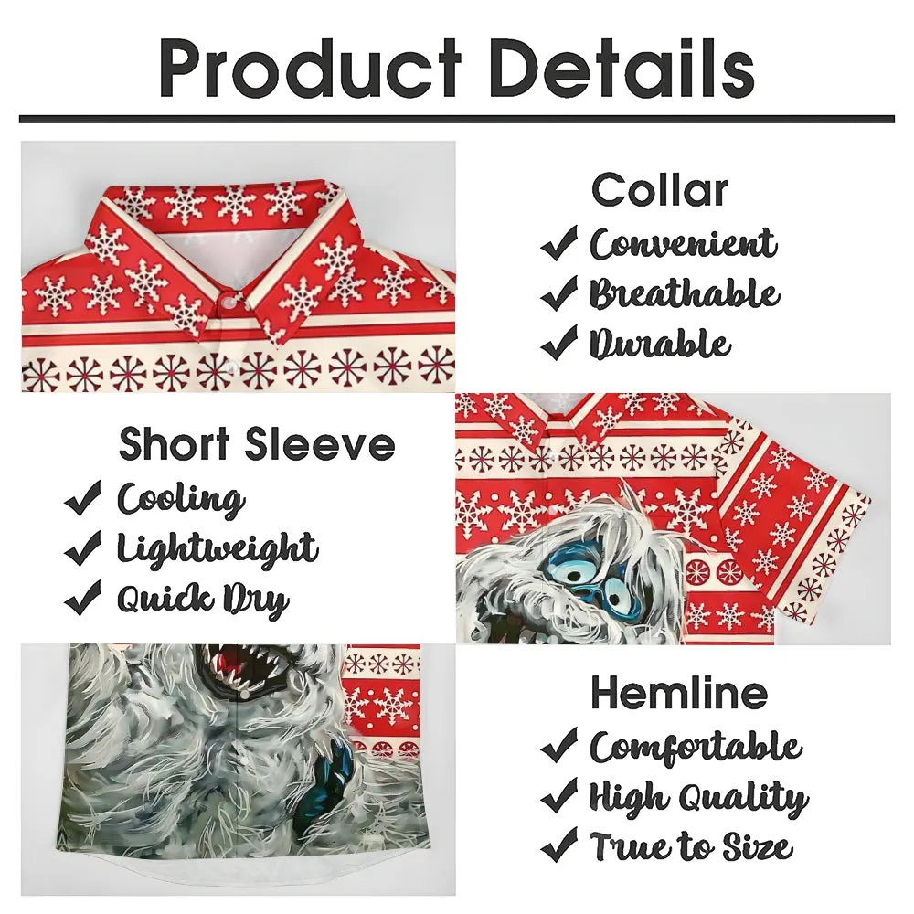 Men's Cartoon Casual Short Sleeve Shirt 2311000013