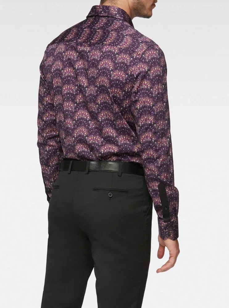 Men's casual long sleeve shirt