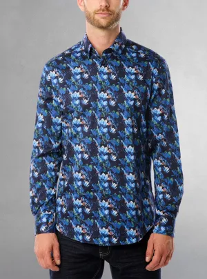 Men's casual long sleeve shirt