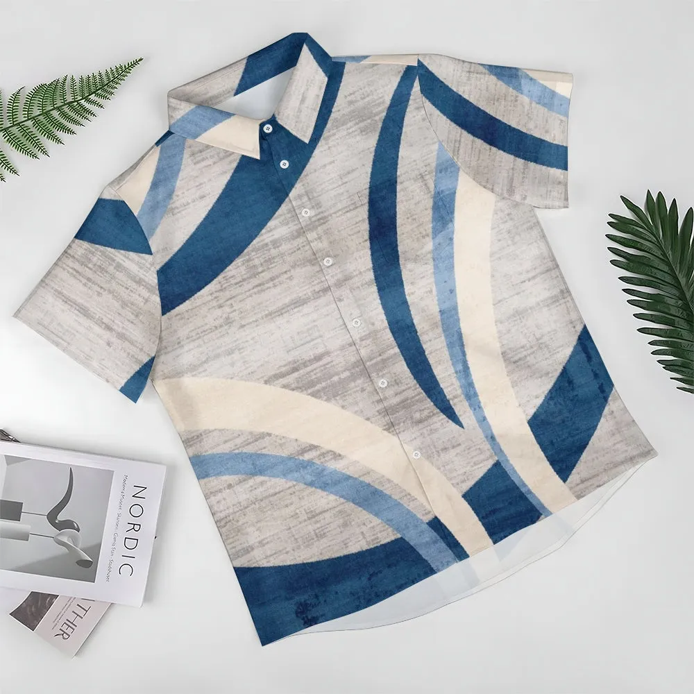 Men's Casual Short Sleeve Shirt 2405000686