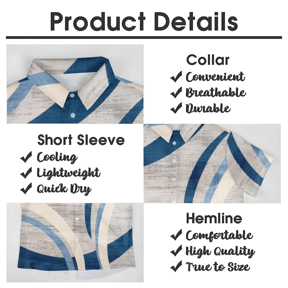 Men's Casual Short Sleeve Shirt 2405000686