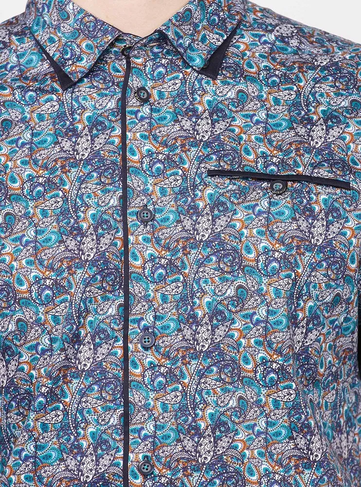 Men's casual short sleeve stretch shirt