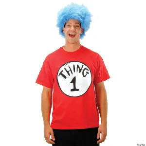 Men's Cat In The Hat Thing 1 Costume Kit