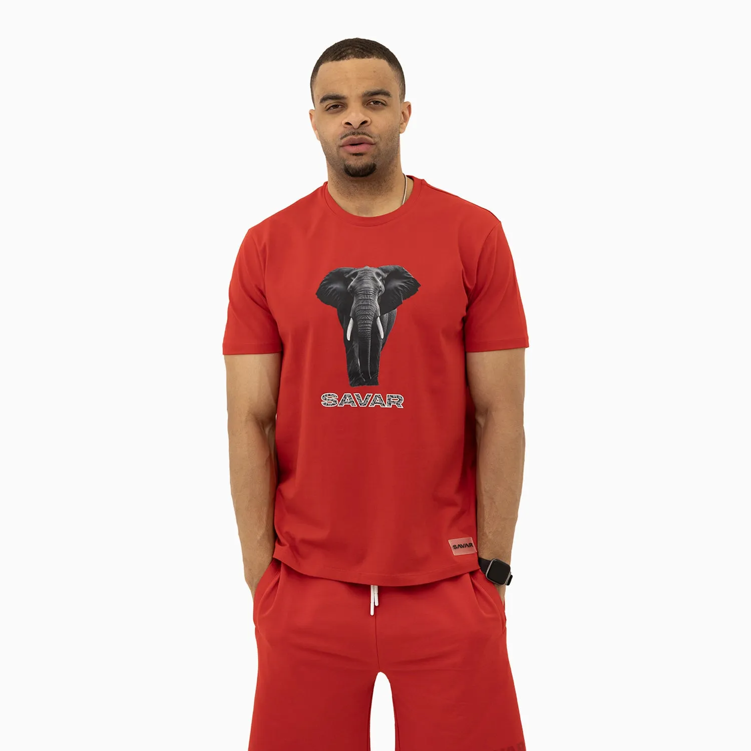Men's Elephant Logo Short Sleeve T-Shirt