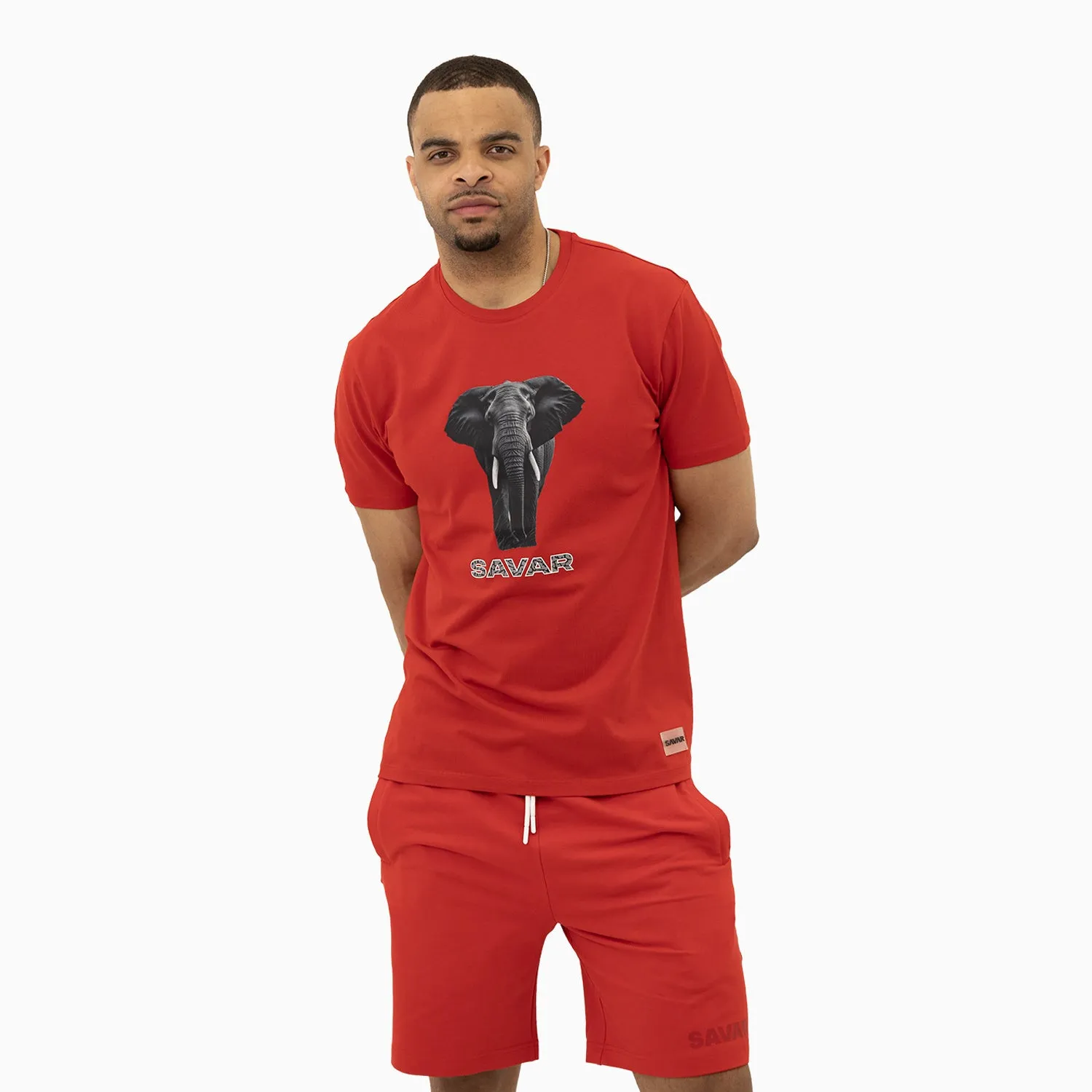 Men's Elephant Logo Short Sleeve T-Shirt