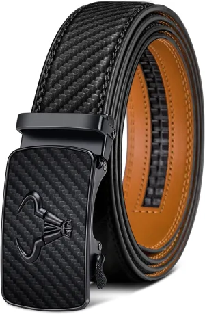 Men's Genuine Leather Belt, Brand Ratchet Belt