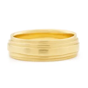 Men's Gold Wrap Band