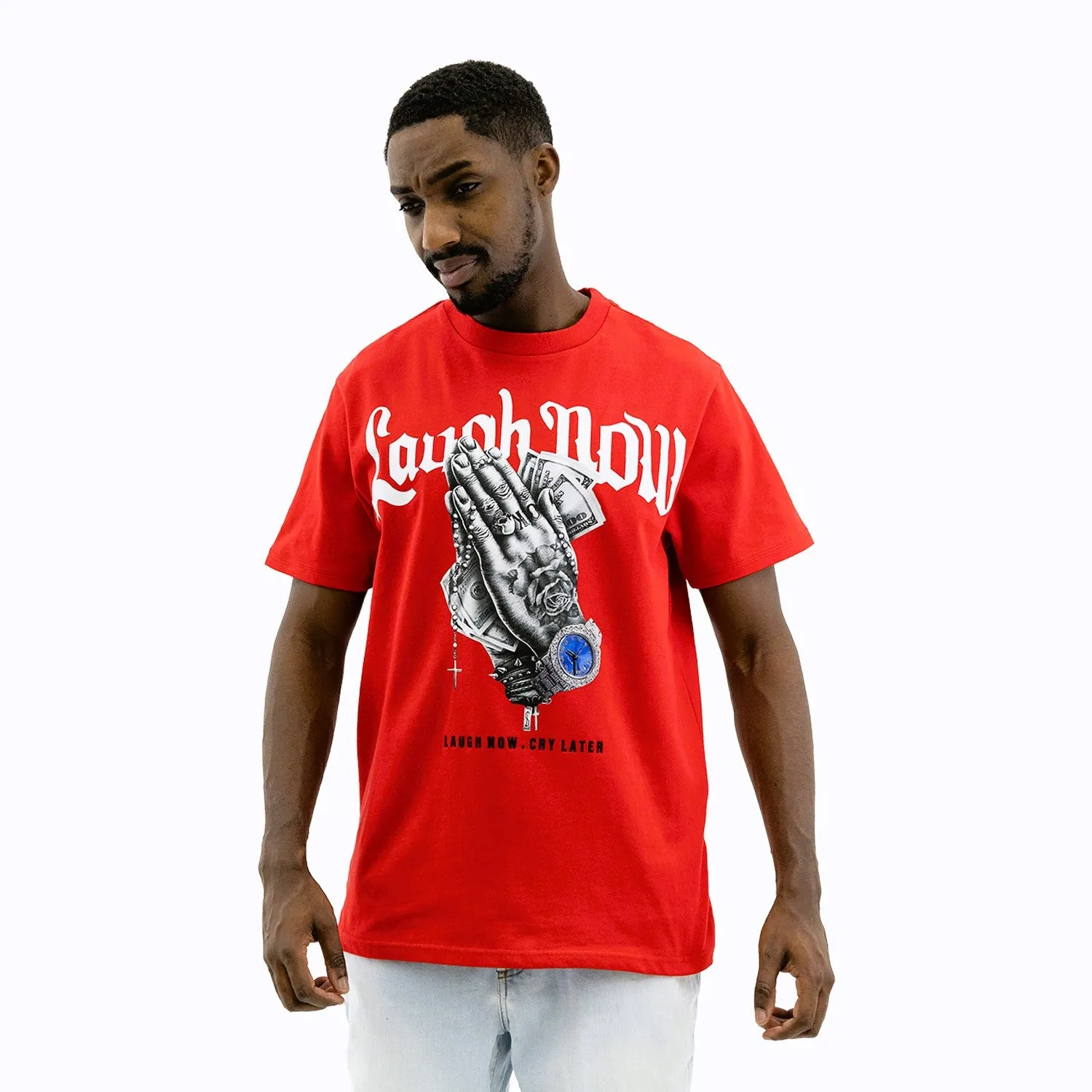 Men's Laugh Now Oversized T-Shirt