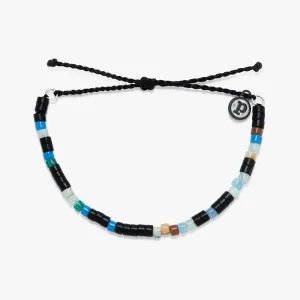 Men's Mixed Seed Bead Cord Bracelet