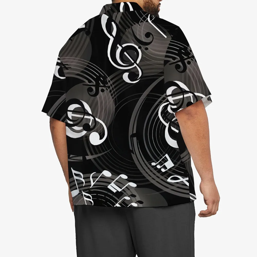 Men's Note Casual Short Sleeve Shirt 2311000230