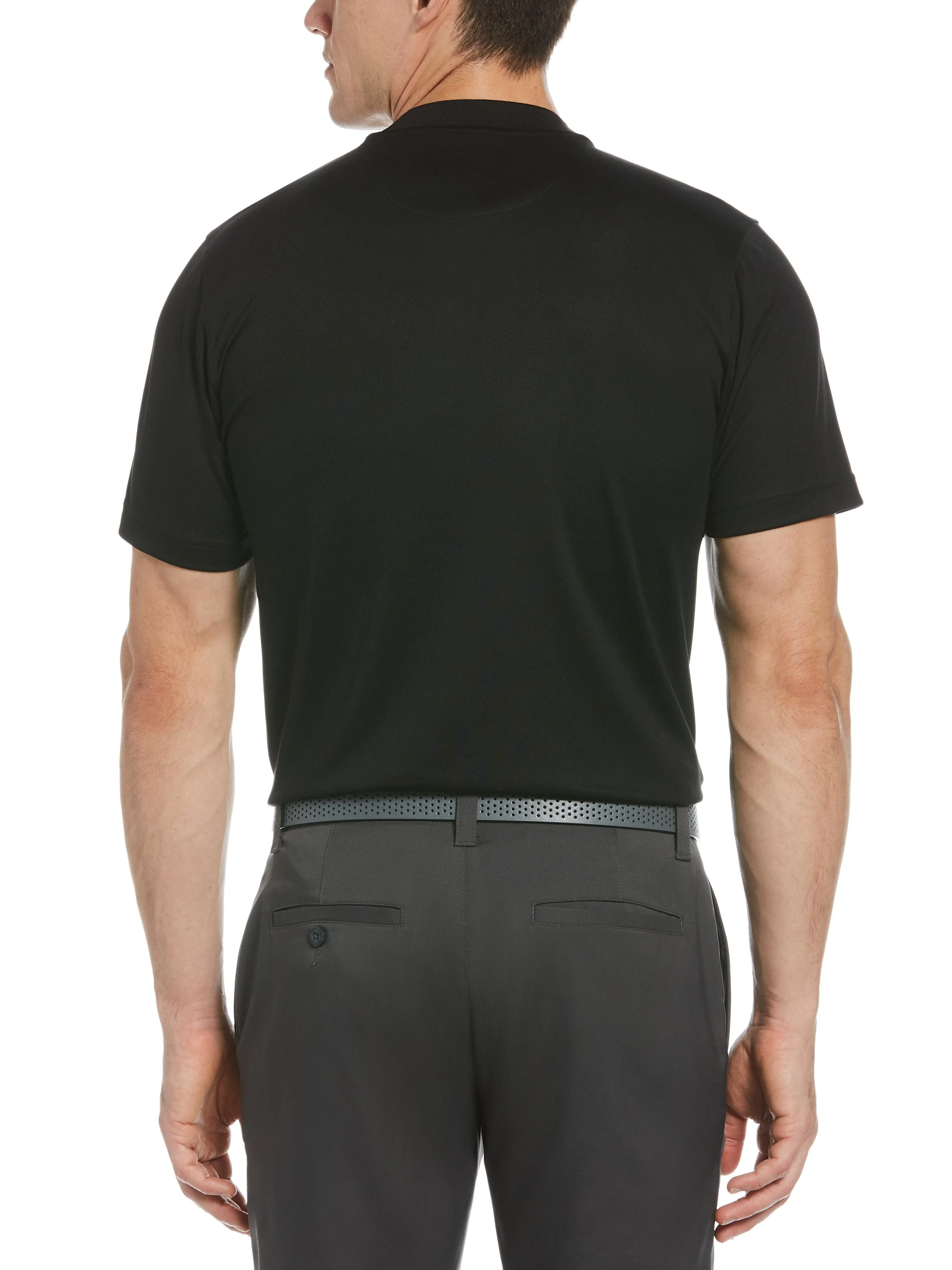 Men's Pique Polo with Casual Collar