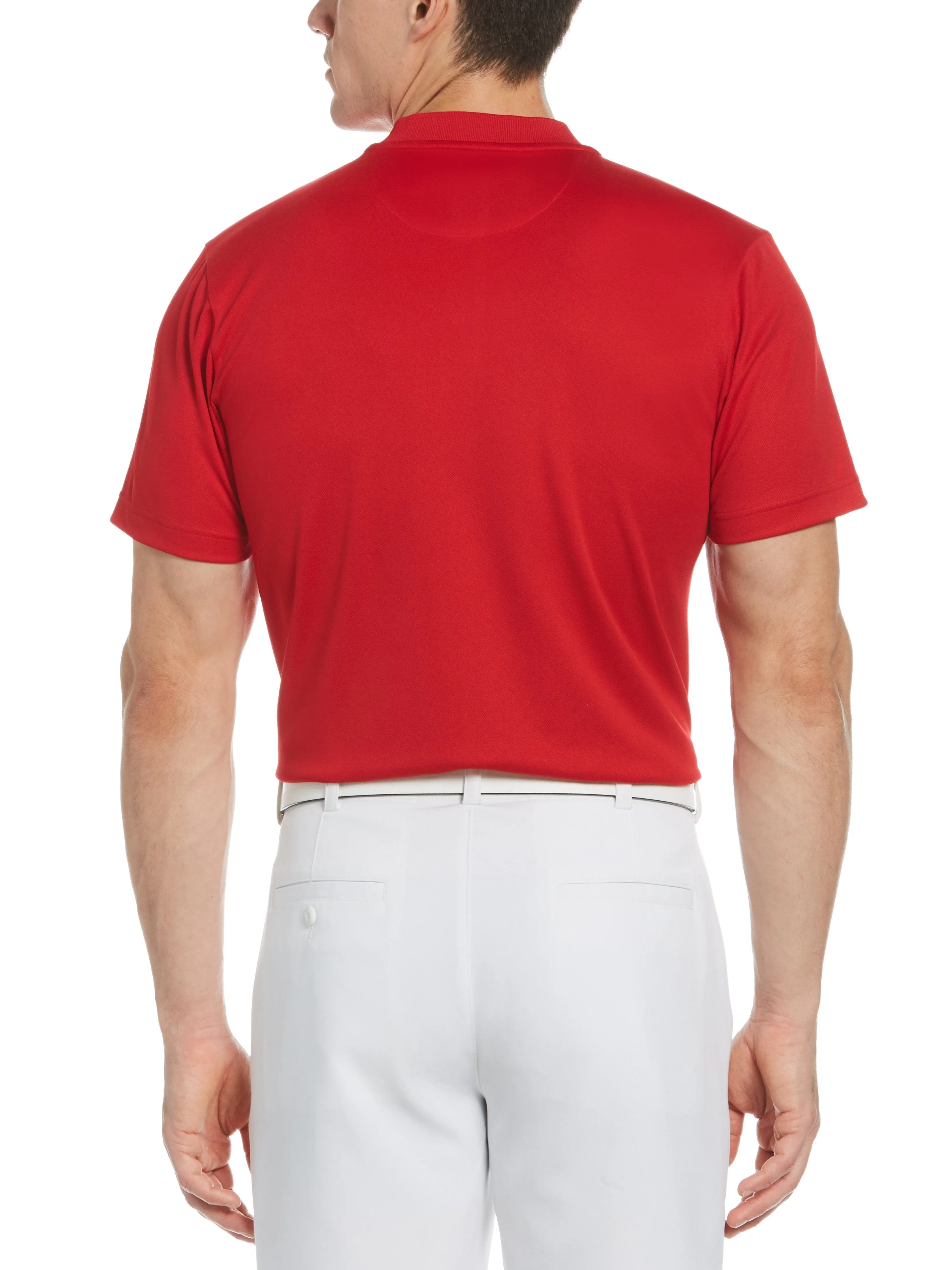 Men's Pique Polo with Casual Collar