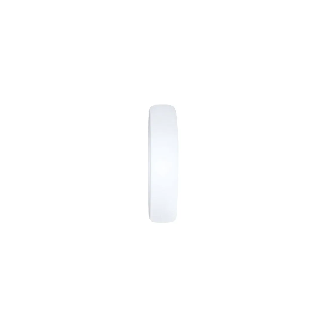 Men's Round Edge Ring in Sterling Silver
