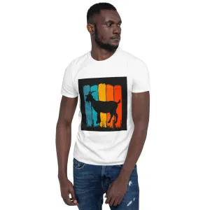 Men's Short Sleeve T-Shirt – Retro Goat Edition