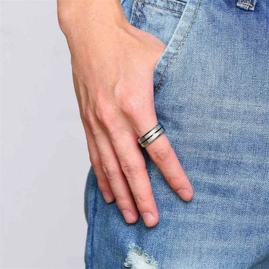 Men's Simple & Classic Wedding Band