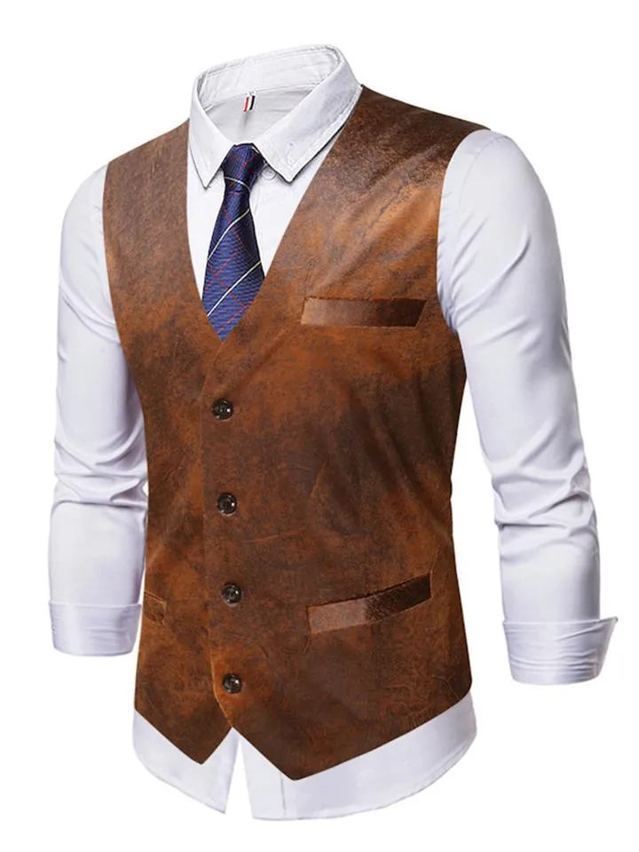 Men's Simple Fashion Waistcoat