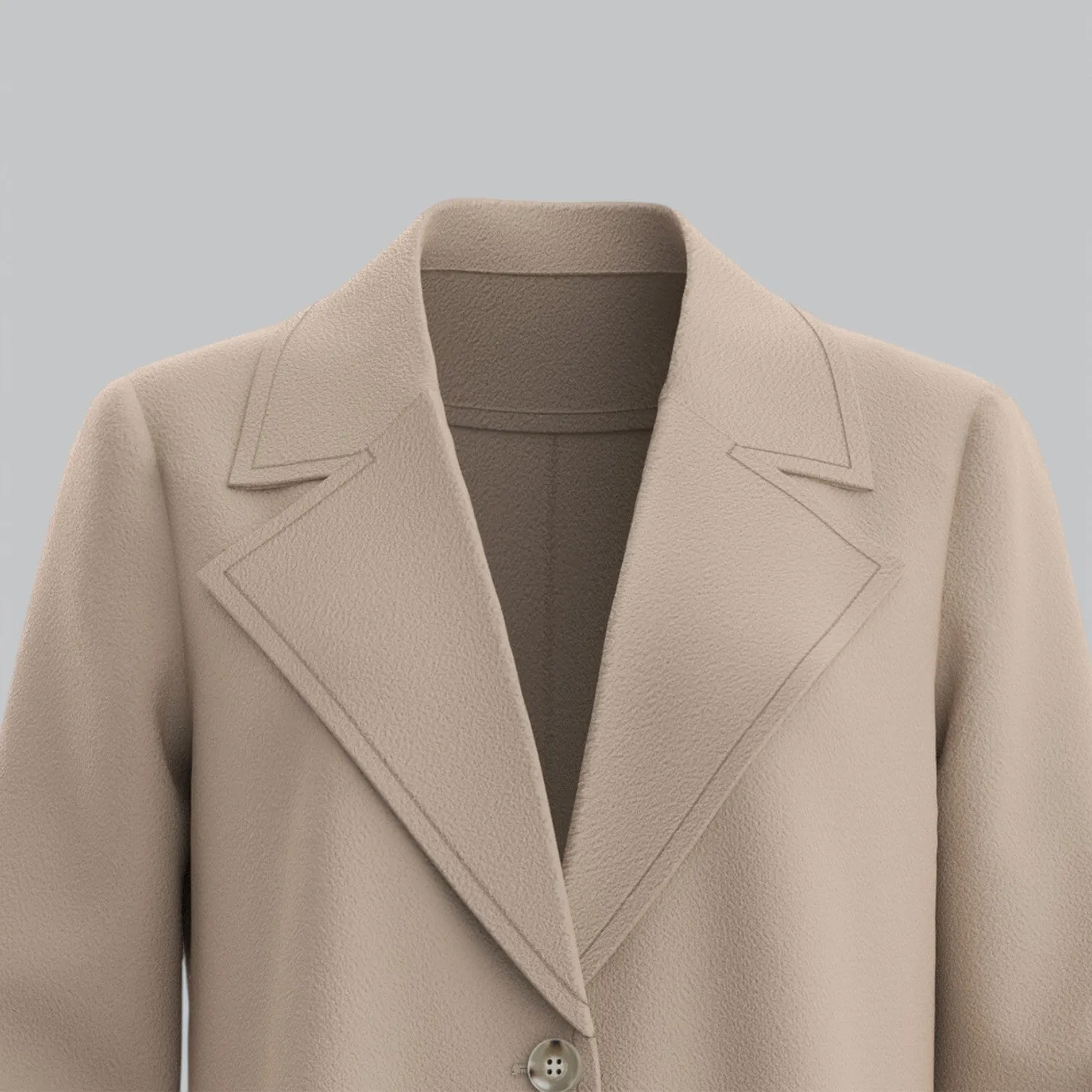 Men's Single Breasted Overcoat | Lightweight Spring Jacket, Stylish Design, Warm & Comfortable Fit