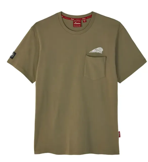 Men's Spirit Lake IA Pocket T-Shirt, Green
