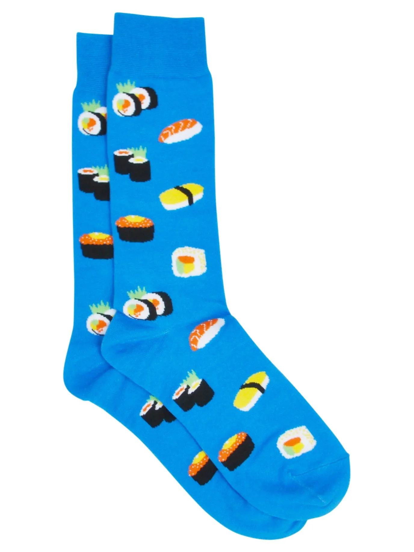 Men's Sushi & Sashimi Food Dress Socks & Avocados Novelty Dress Socks 2-Pair Set