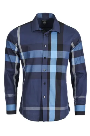 Men’s True Blue Berry Print Shirt