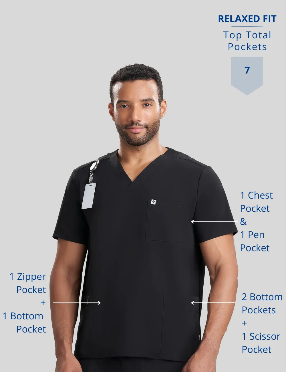 Men’s Utility Top - Navy