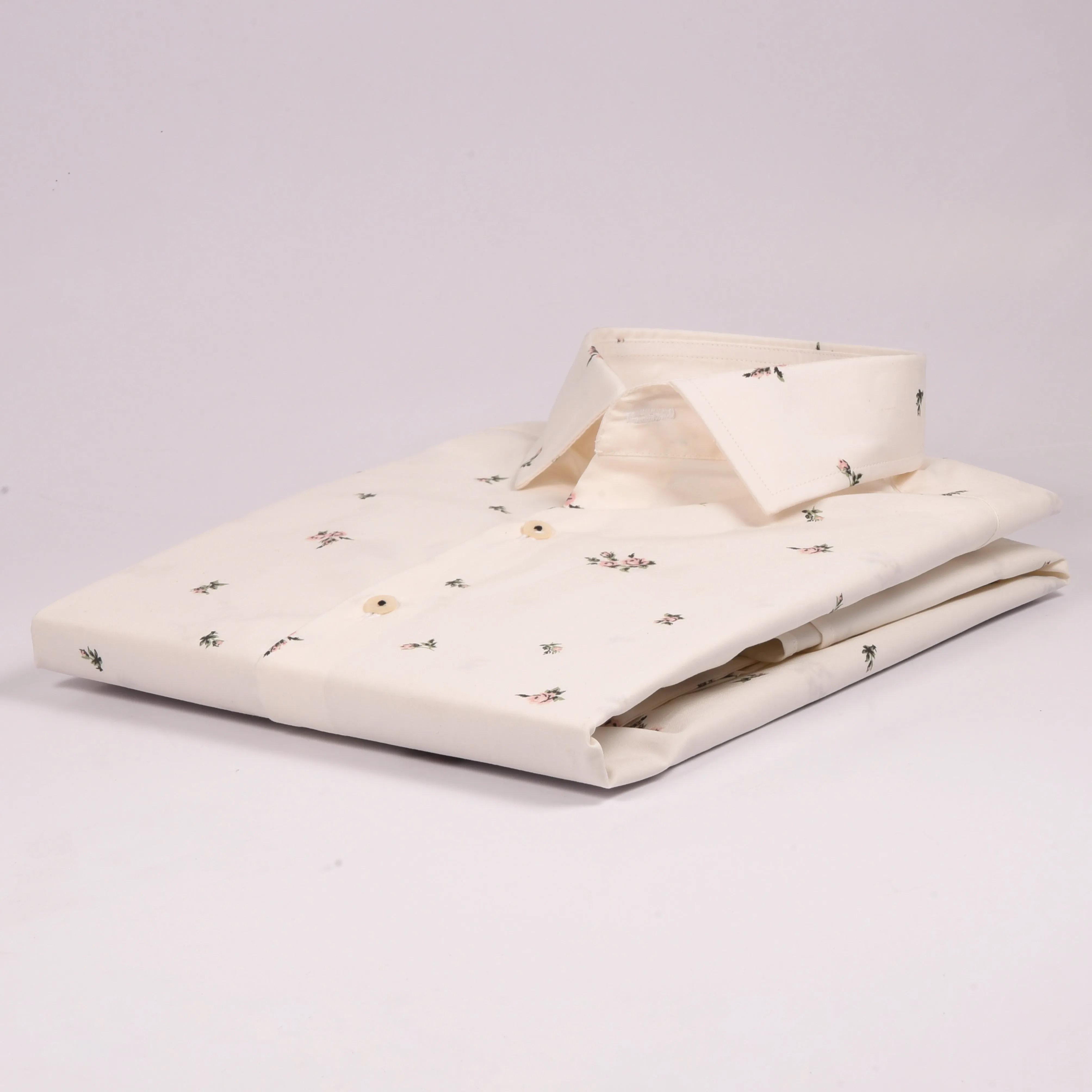 MK Stone White Printed Shirt