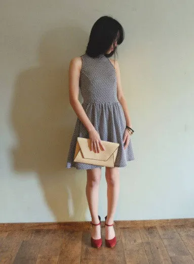 Monochrome Dress{SOLD OUT}