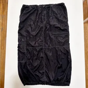 Motel Rocks Masoa parachute maxi tech skirt