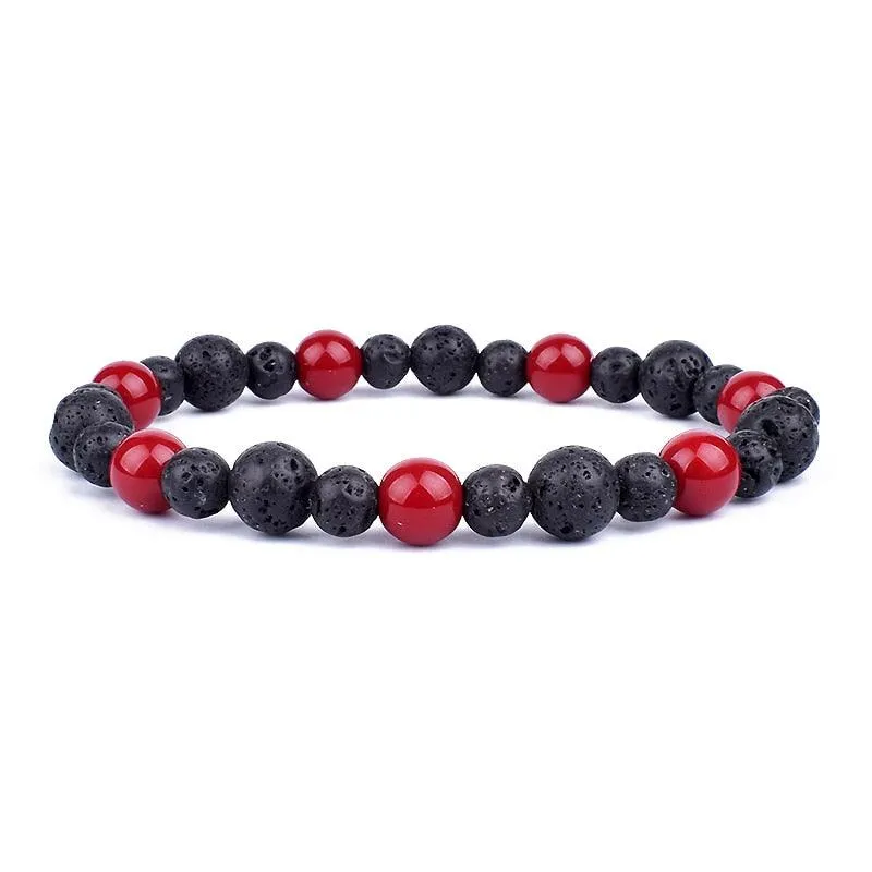 Natural Black Obsidian Hematite Tiger Eye Beads Bracelets Men for Magnetic Health Protection Women Jewelry Pulsera Hombre