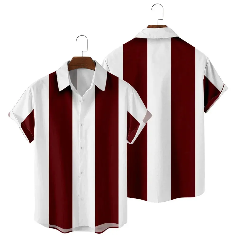Neues Streifen Herren-T-Shirt von Urban Vibes
