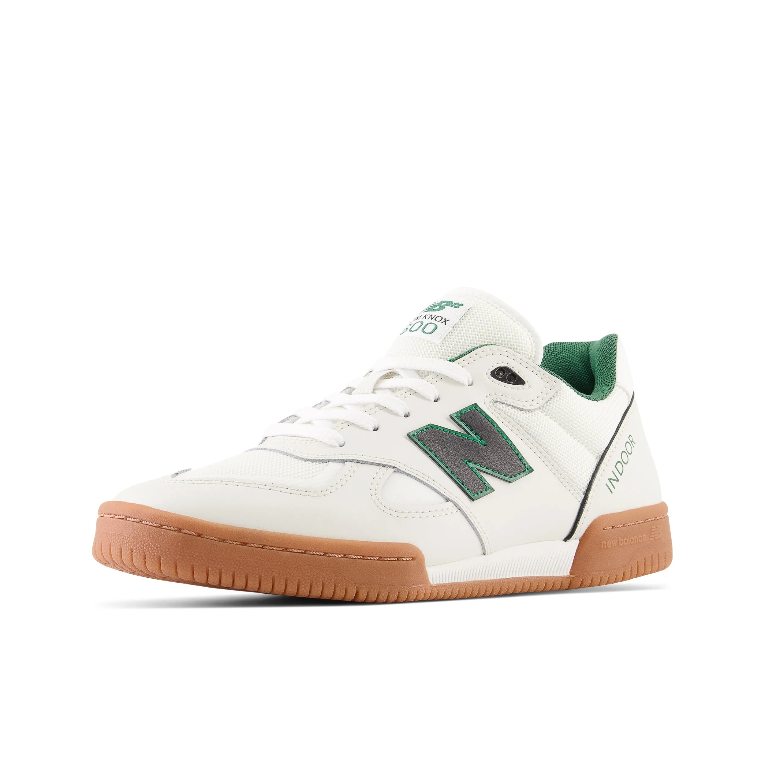 New Balance Numeric NM600 Tom Knox Skateboard Shoes - White / Green
