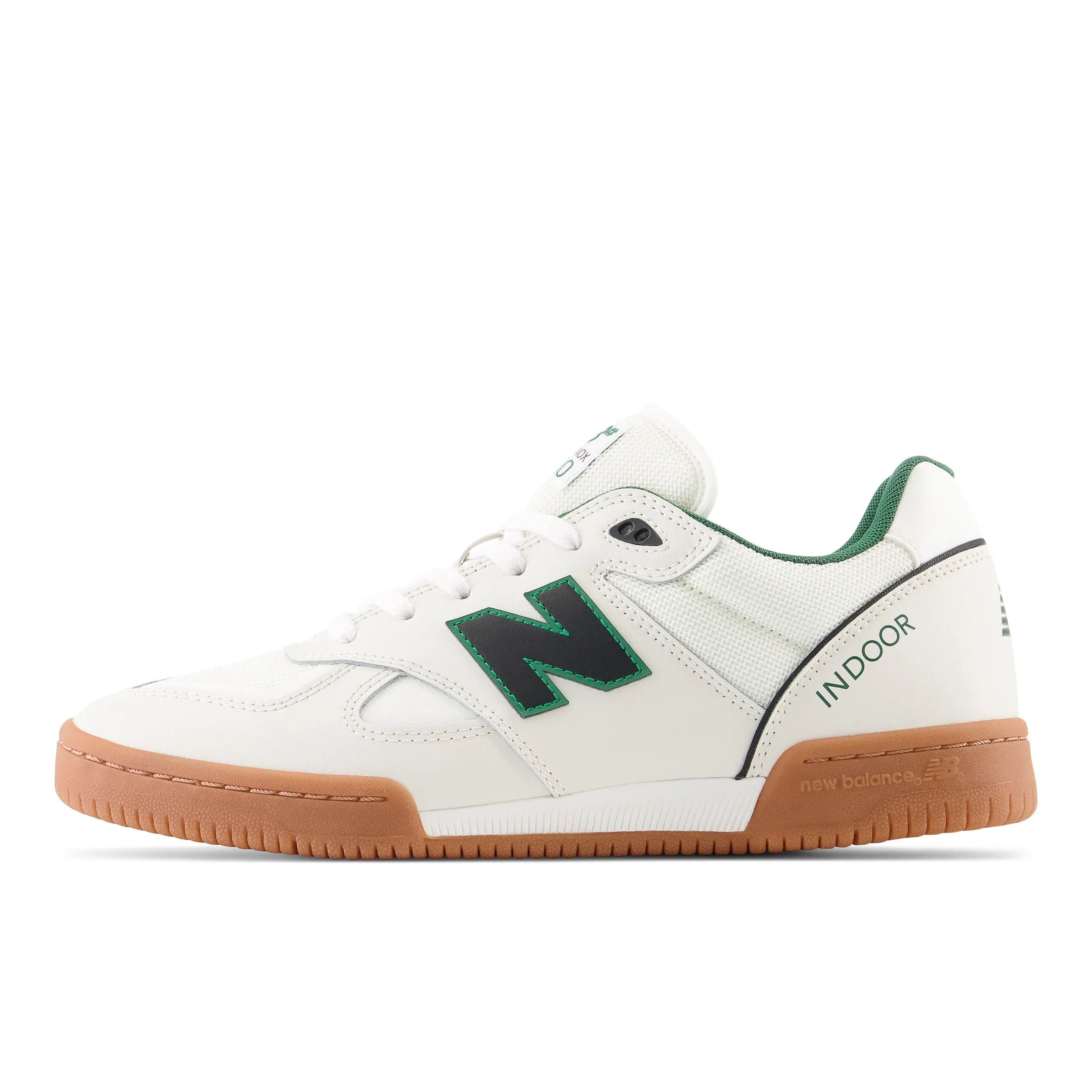 New Balance Numeric NM600 Tom Knox Skateboard Shoes - White / Green
