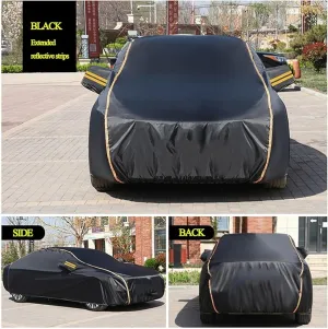New Waterproof Breathable Dust-Proof All-Weather Protection Windproof Car Cover Fits over 95% of vehicles, universal fit