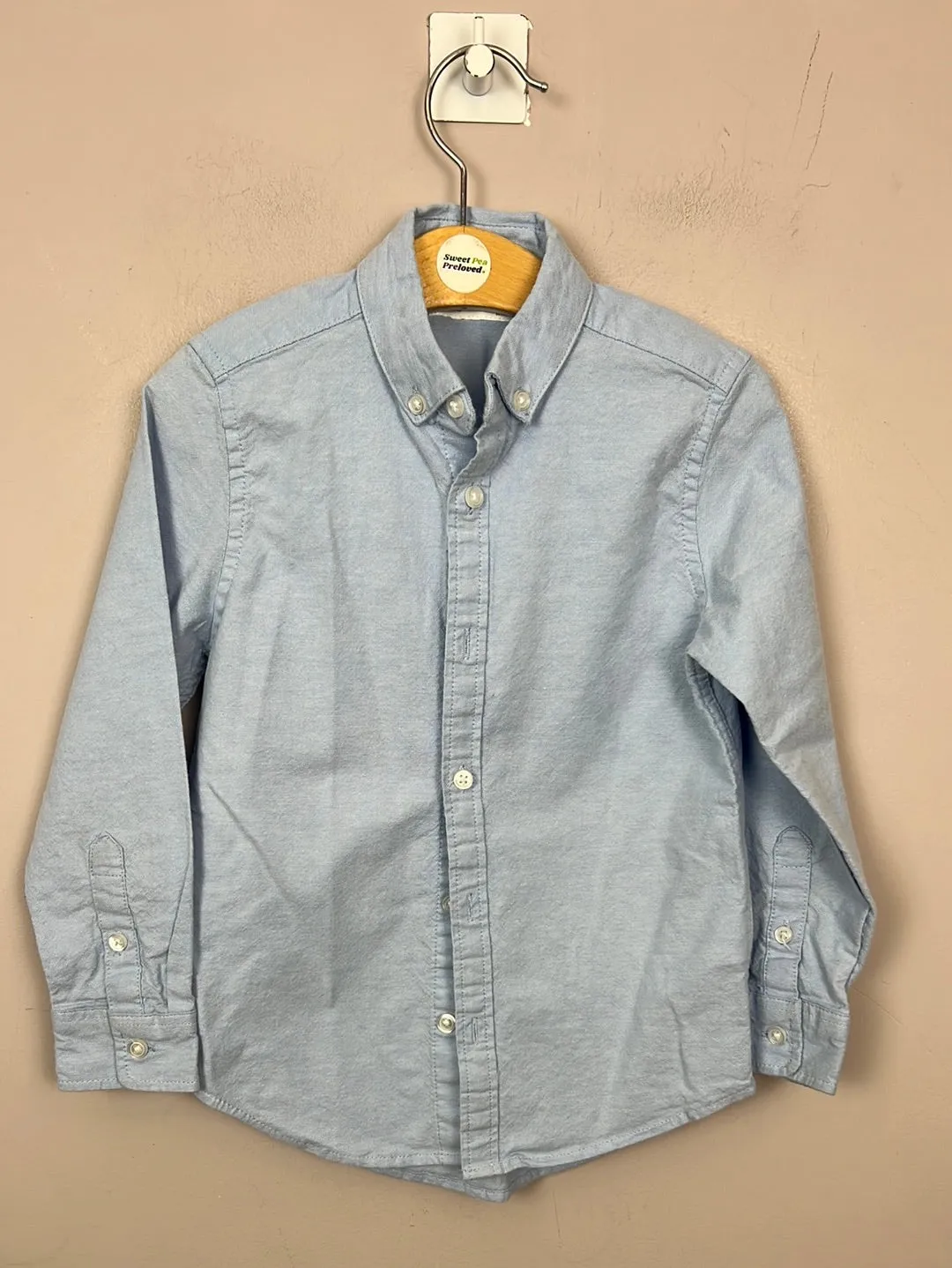 Next Blue Oxford Shirt 4-5y