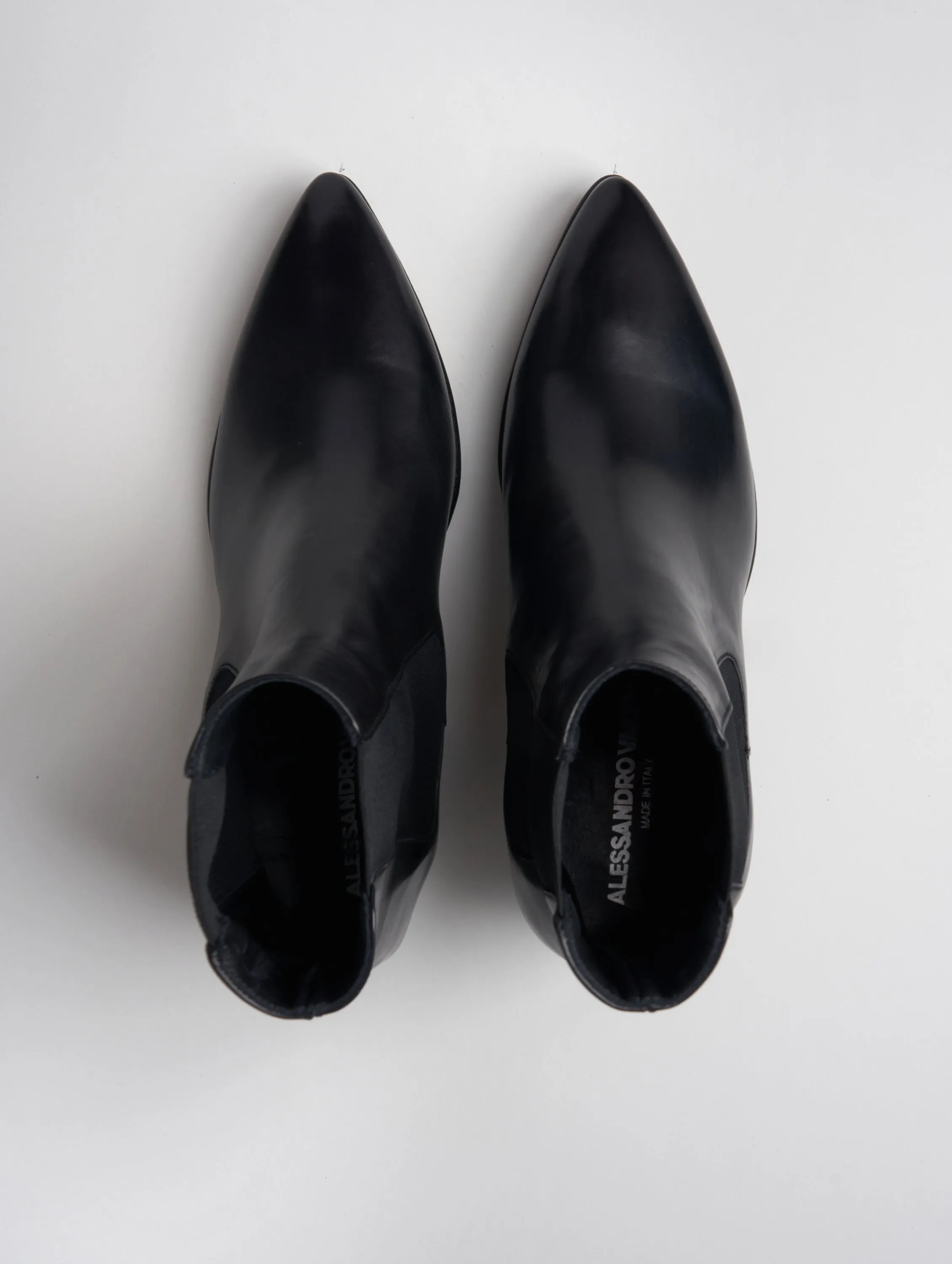 NICO 60MM CHELSEA BOOT IN BLACK CALFSKIN