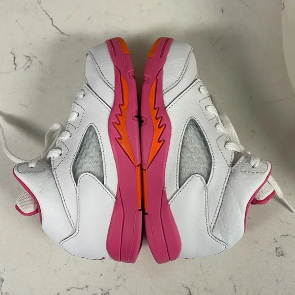 Nike Air Jordan 5 Retro (TD) 'Pinksicle' White Pink Kid’s Size 9C 725172-168
