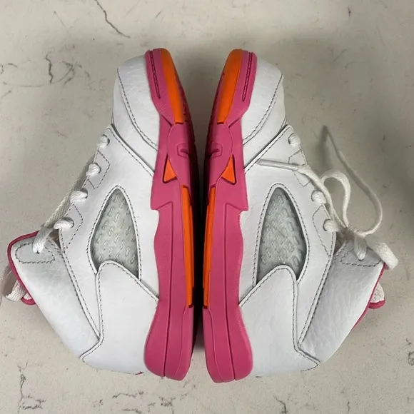 Nike Air Jordan 5 Retro (TD) 'Pinksicle' White Pink Kid’s Size 9C 725172-168