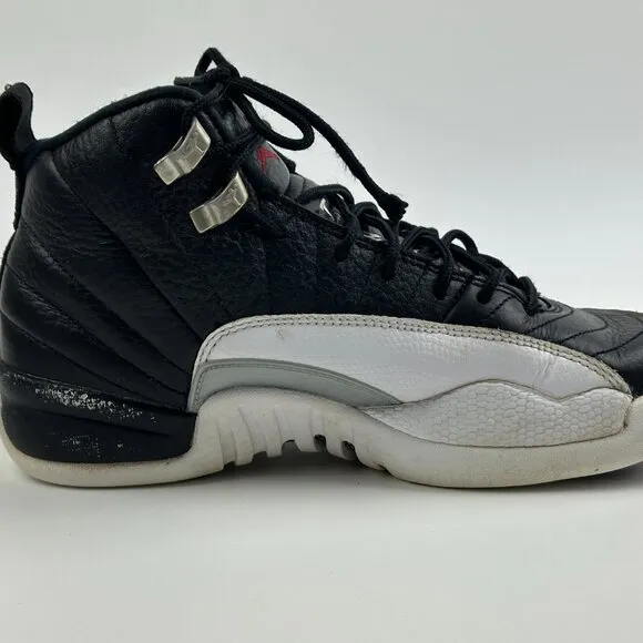 Nike YOUTH Air Jordan 12 Retro BG PLAYOFF SIZE 5Y, FITS WOMEN'S 6.5