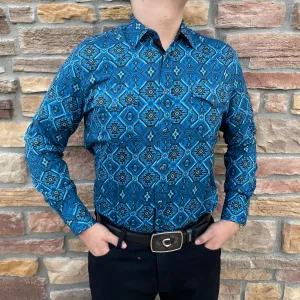 Niko Aztec Teal Shirt