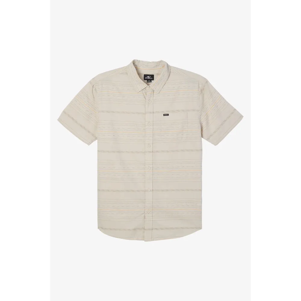 O'NEILL SEAFARING STRIPE SHIRT LIGHT KHAKI