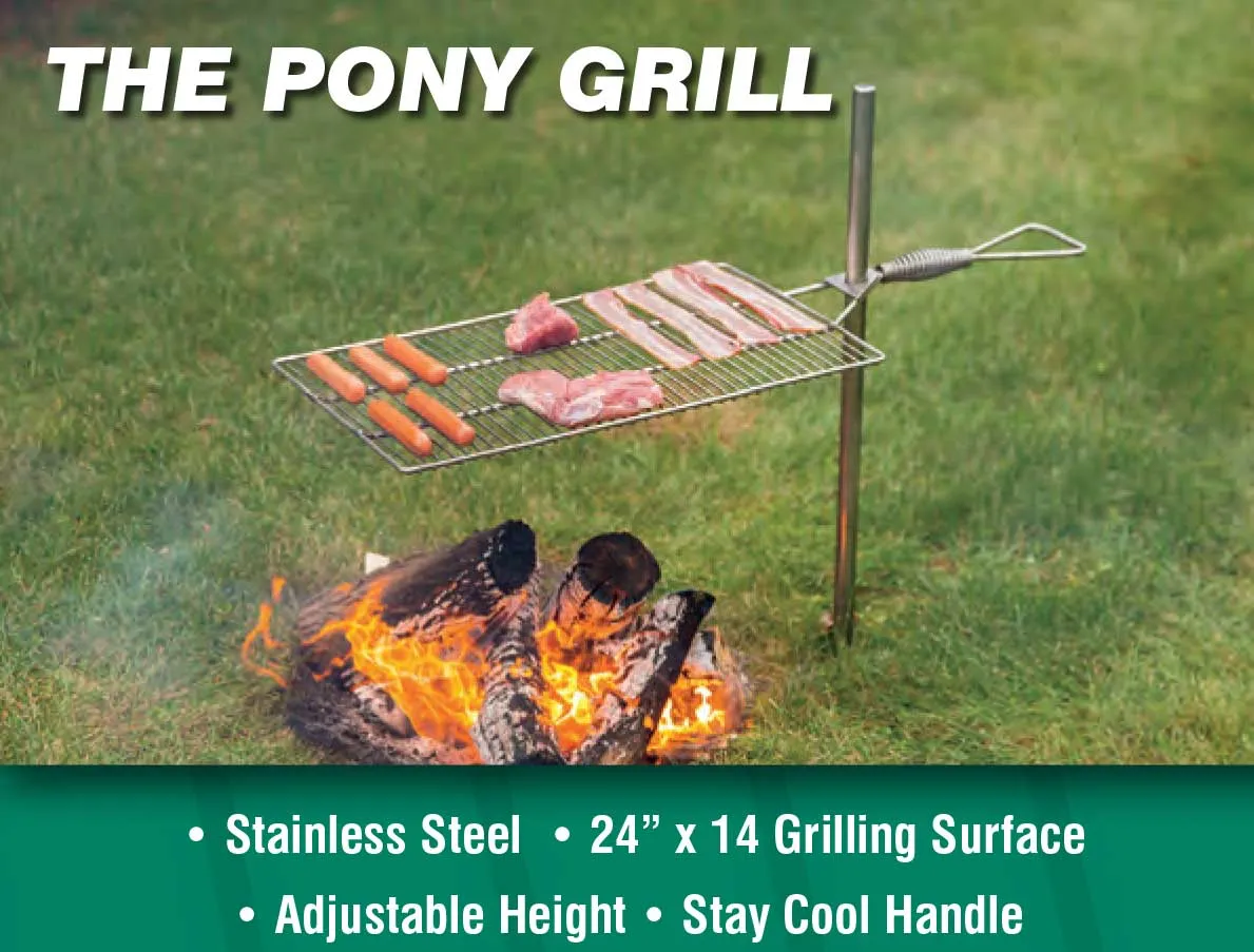 Outdoor Pony Grill Campfire Grill