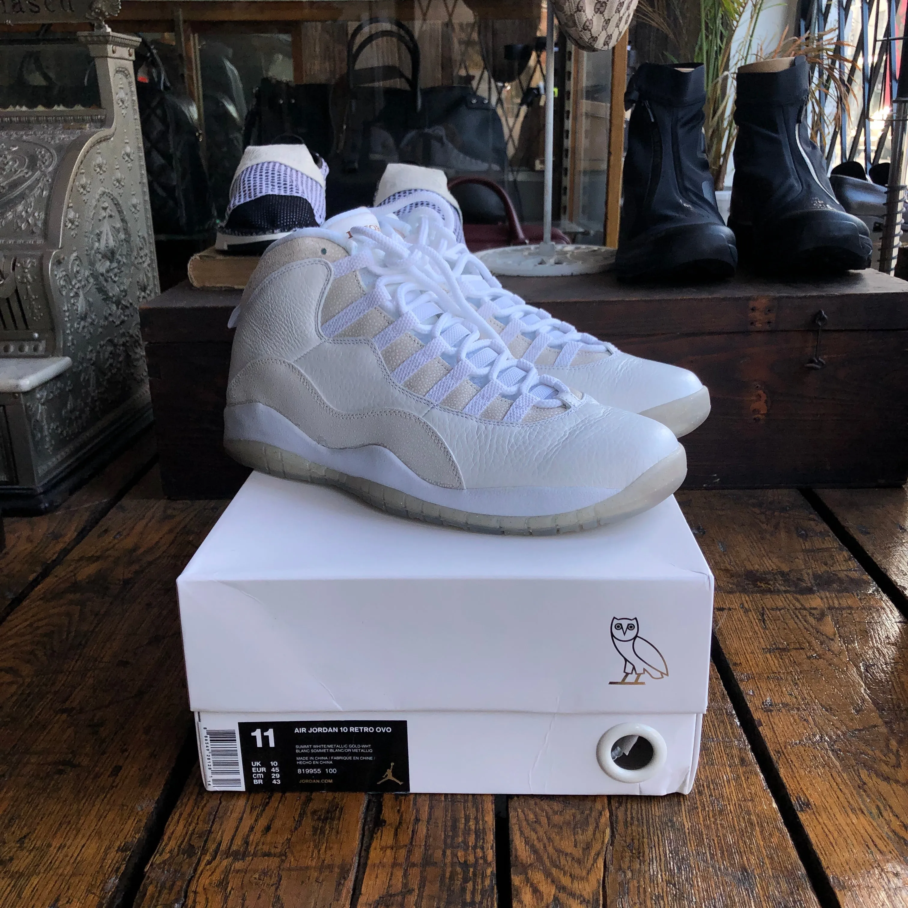 OVO x Air Jordan 10 Retro White - 11