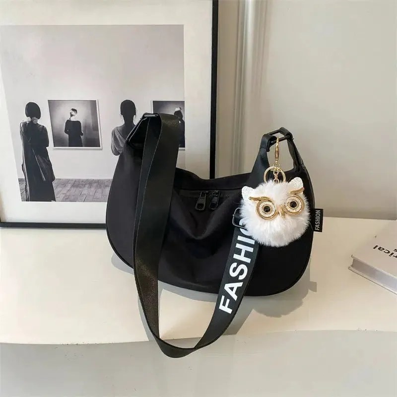 Owl Keychain Shoulder Bag