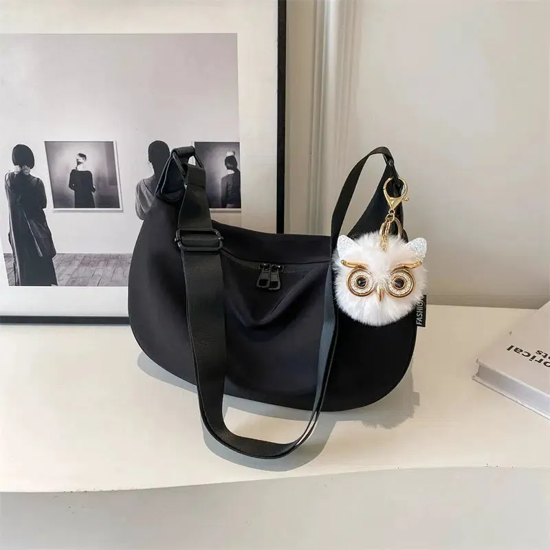 Owl Keychain Shoulder Bag
