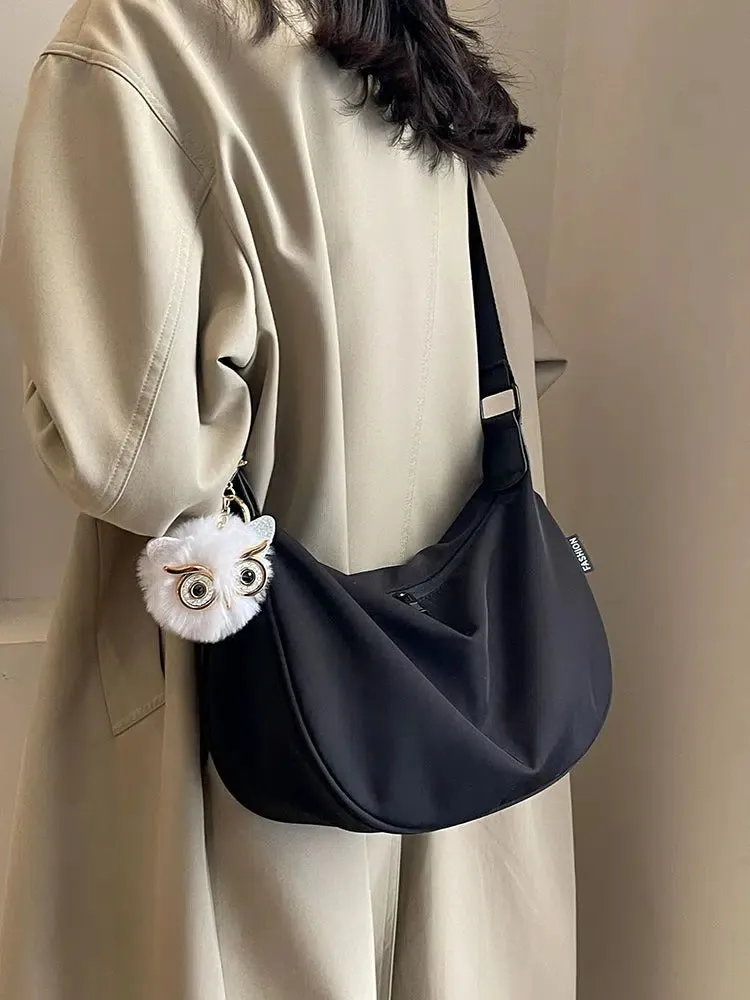Owl Keychain Shoulder Bag