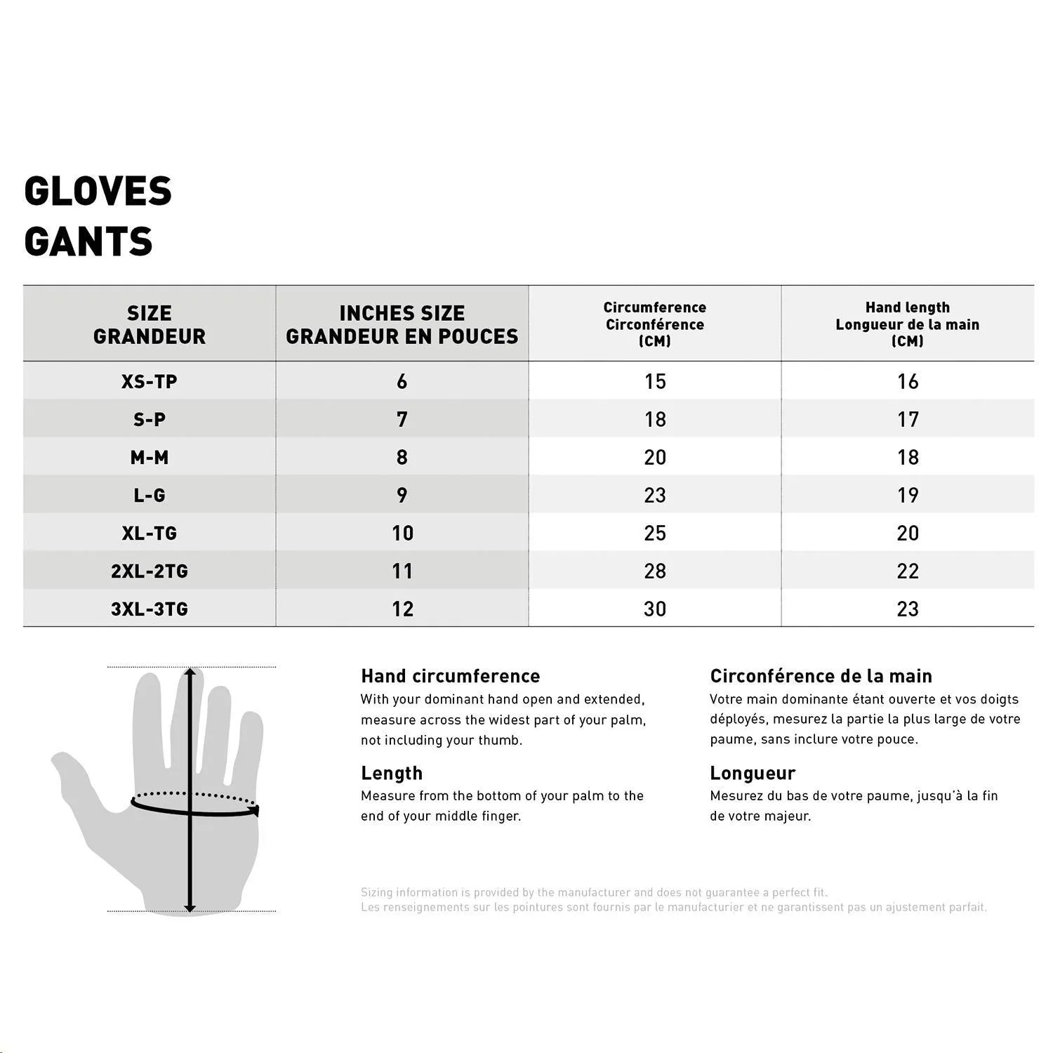 Oxford Inner Gloves
